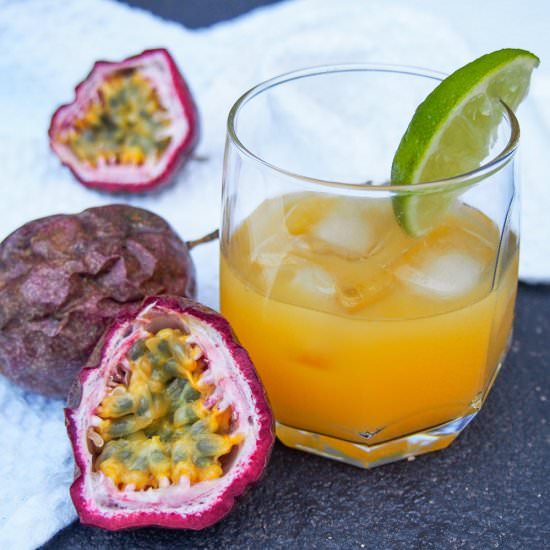 Passion fruit margarita - Recipe photo by carolinescooking