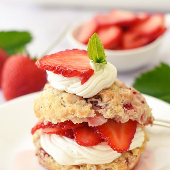 Homemade Strawberry Shortcake - Recipe photo by Elke living