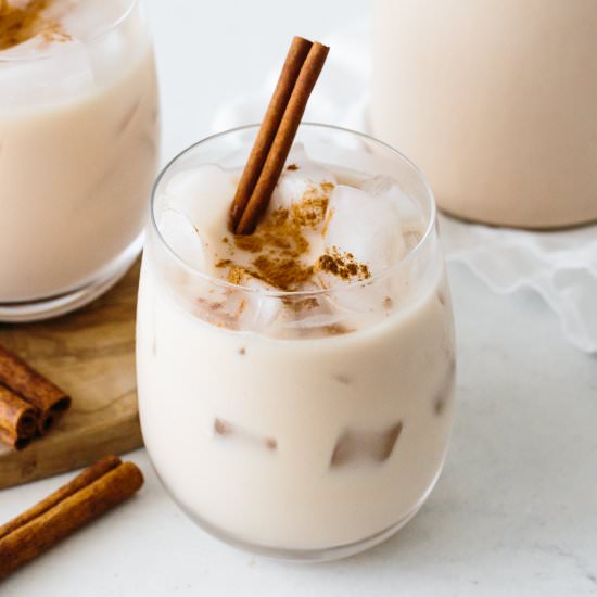 Easy Mexican Horchata - Recipe photo by Downshiftology