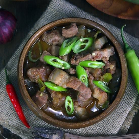 Bicol Express - Recipe photo by peachkins