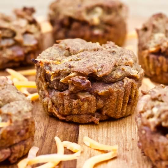 Vegan GF Carrot Cake Muffins - Recipe photo by HealthyHelper