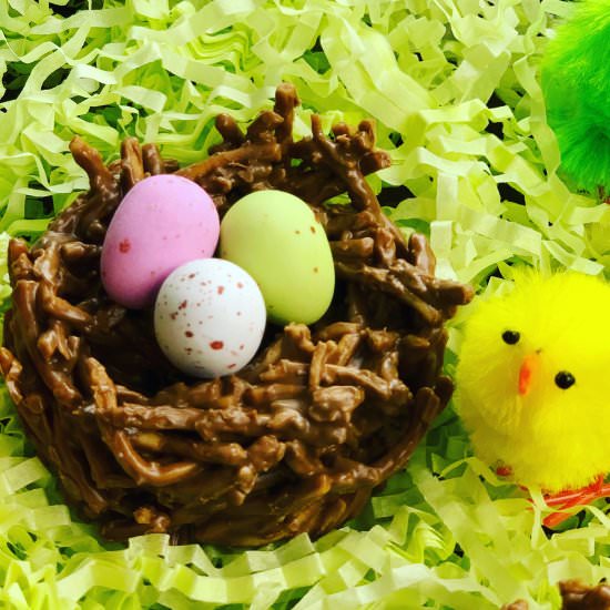 Bird's Nest Cookies - Recipe photo by PetersFoodAdventures