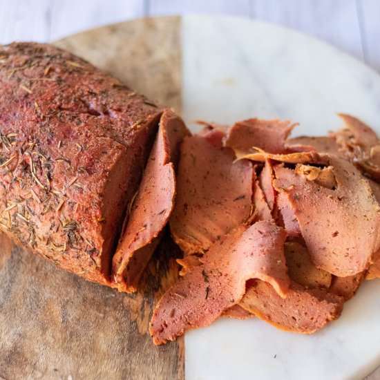 Vegan Deli Sliced Roast Beef - Recipe photo by 86Eats