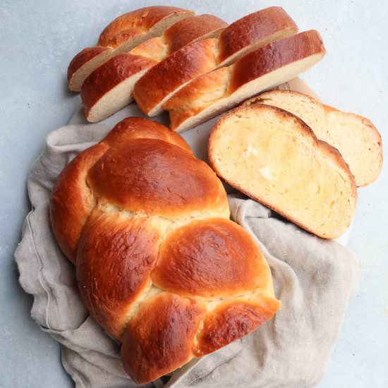 tsoureki (greek easter bread) - Recipe photo by Caits Plate