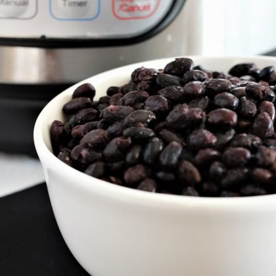 instant pot black beans - Recipe photo by nowcookthis