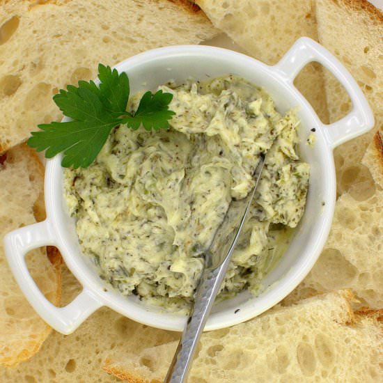 German Style Herb Butter - Recipe photo by PalatablePastime