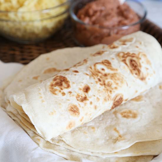 Homemade Flour Tortillas - Recipe photo by todays delight