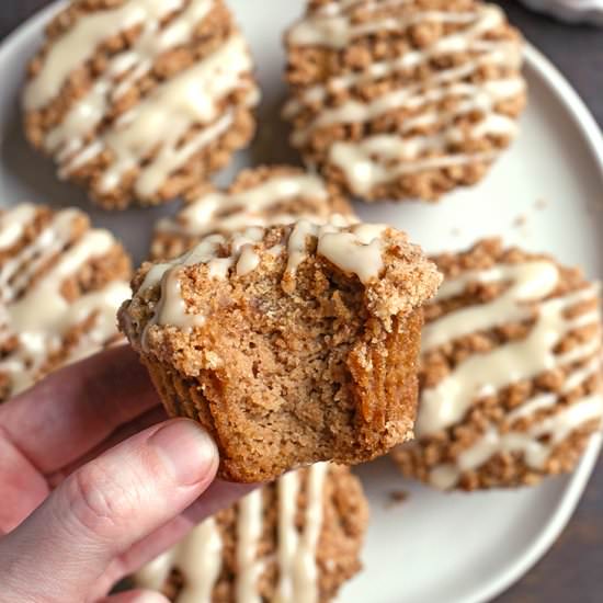 Paleo Coffee Cake Muffins - Recipe photo by realfoodwithjessica