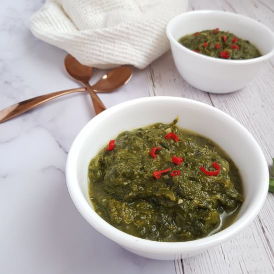 Trinidadian Callaloo: Vegan Version - Recipe photo by zenhealth