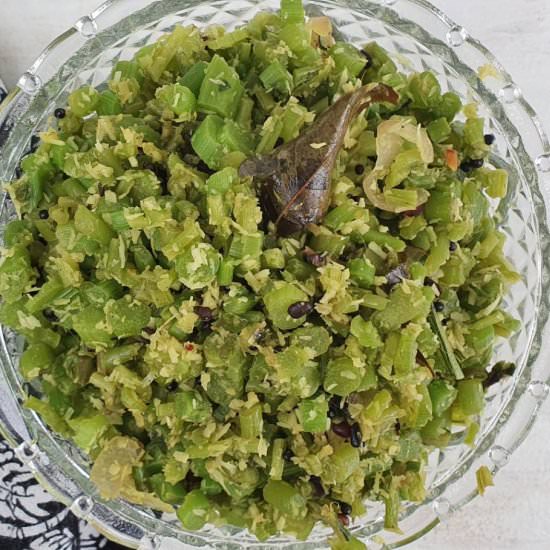 Keerathandu poriyal - Recipe photo by Mildlyindian