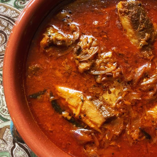 Kerala-style sardine curry - Recipe photo by manishbhalla