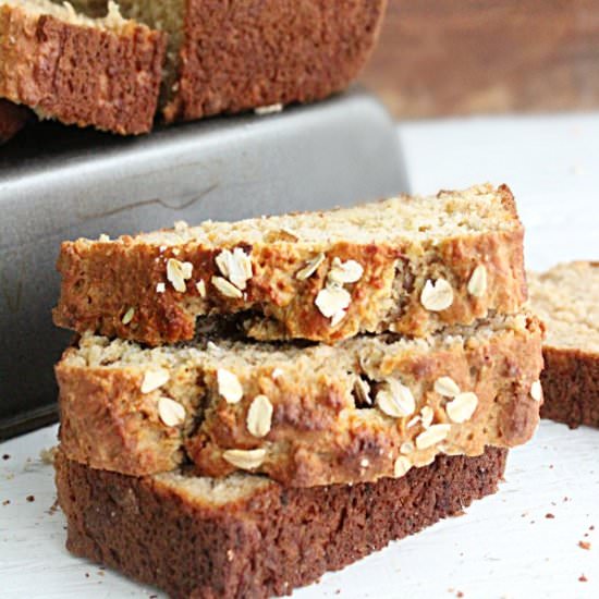No Yeast Oat Bread - Recipe photo by Table for 7