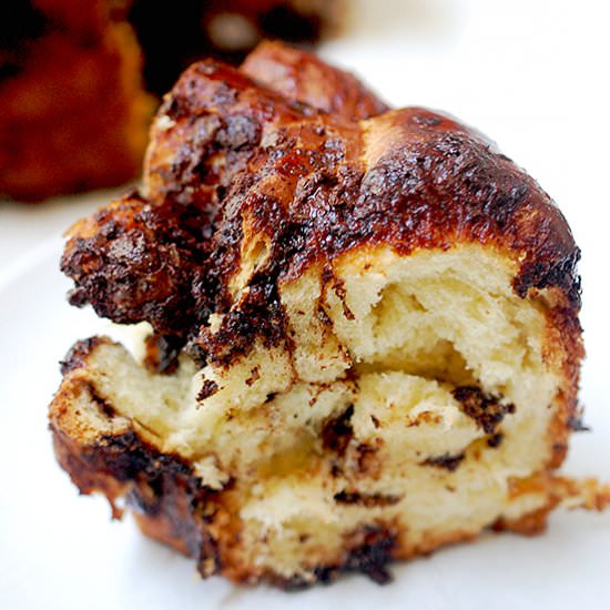 Alice Medrich's chocolate babka - Recipe photo by evabakes