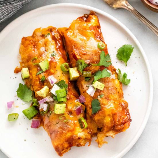 Beef Enchiladas - Recipe photo by Jessica Gavin