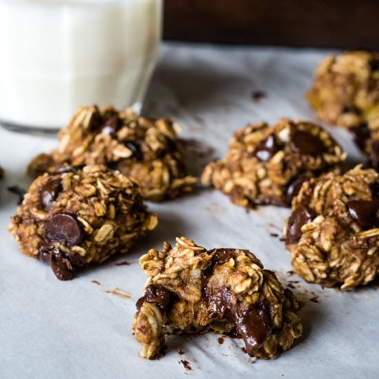 Oatmeal Banana Chip Cookies - Recipe photo by TheDeliciousSpoon