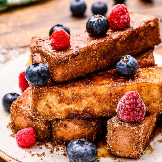 French Toast Sticks - Recipe photo by julieseatsandtreats