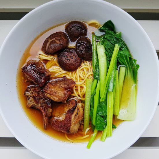 Five Spice Duck Noodle Soup - Recipe photo by cookmorphosis