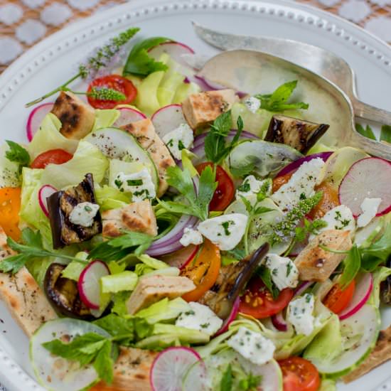 Fabulous Fattoush Salad - Recipe photo by a zest for life