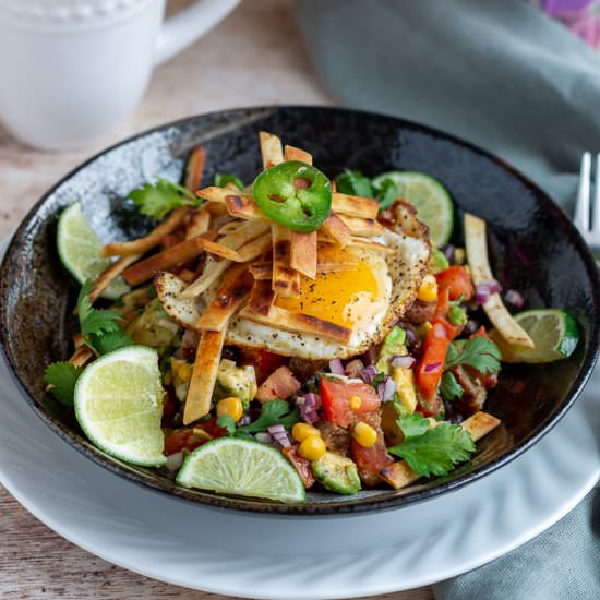 Healthy Tex Mex Breakfast Bowls - Recipe photo by Healthy World Cuisine