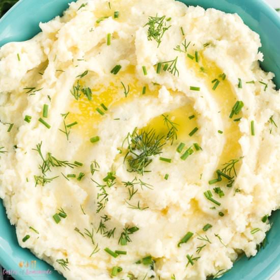 Creamy Ranch Mashed Potatoes - Recipe photo by Tastes of Homemade