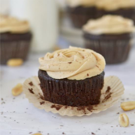 Dairy Free Chocolate Cupcakes - Recipe photo by TwoSugarBugs