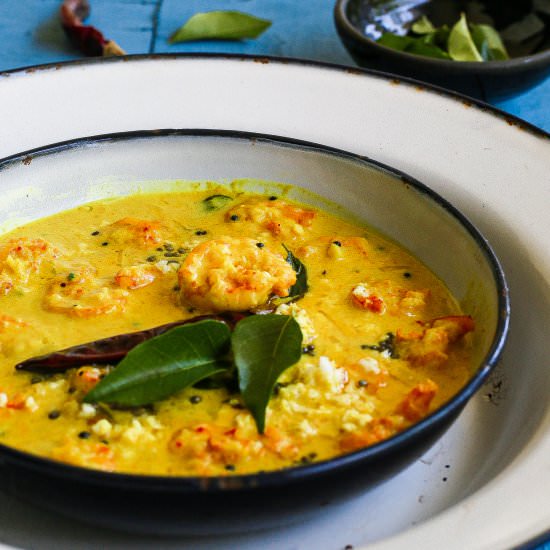 Simple Kerala Prawn Curry - Recipe photo by thepeppercook