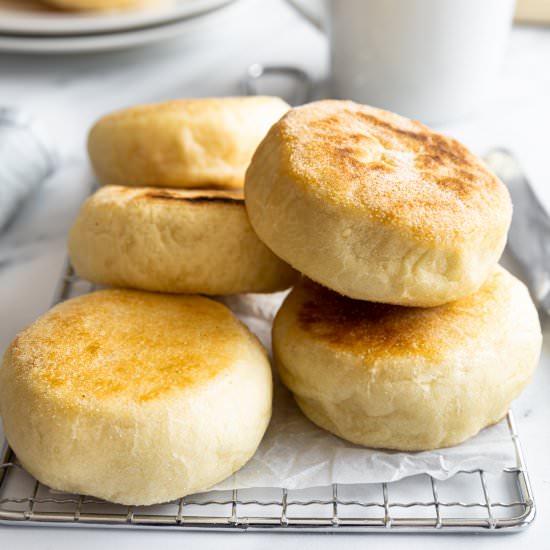 Homemade English Muffins - Recipe photo by jernejkitchen