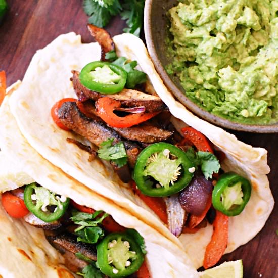 Vegetarian Fajitas - Recipe photo by Elke living