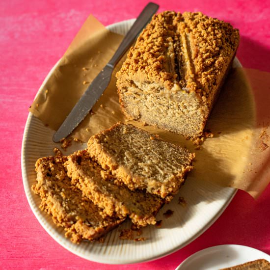 BANANA BREAD WITH PEANUT BUTTER - Recipe photo by aducksoven