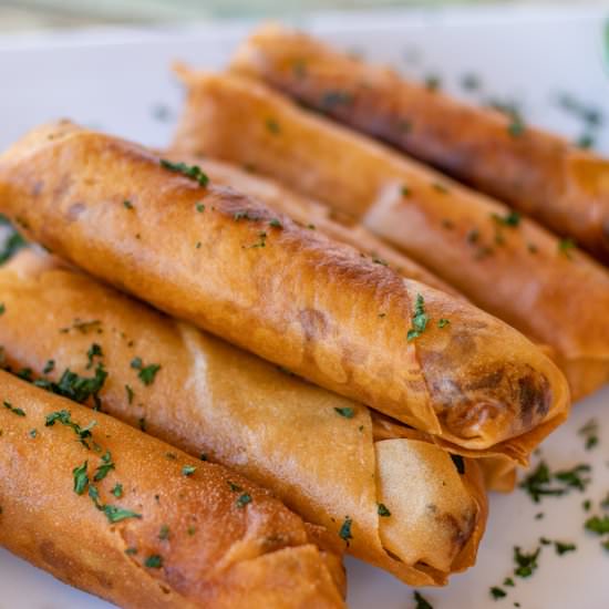 Pulled Pork Spring Rolls - Recipe photo by Belquistwist