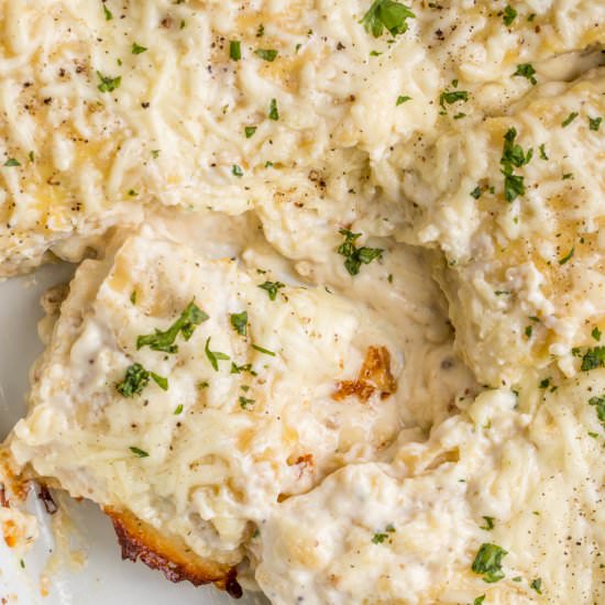 Chicken Alfredo Lasagna Roll-Ups - Recipe photo by ValentinasCorner