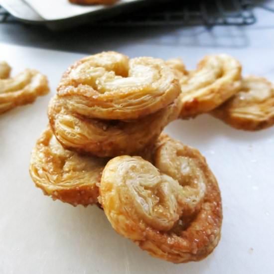 Easy Palmier Cookies - Recipe photo by olivesandlamb