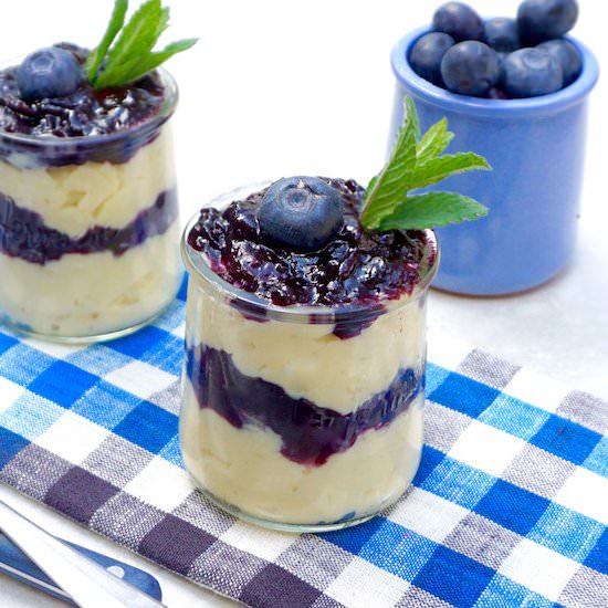 Blueberry Parfait - Recipe photo by anothertablespoon