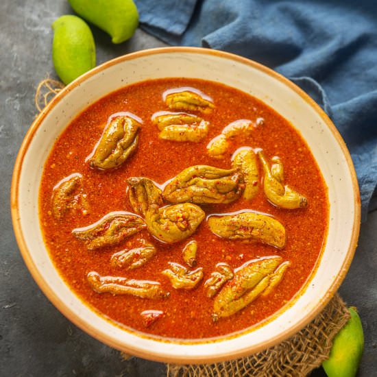 Vadu Mango Pickle - Recipe photo by Whiskaffair