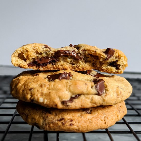 Milk Chocolate Chunk Oat Cookies - Recipe photo by spatulainmypocket