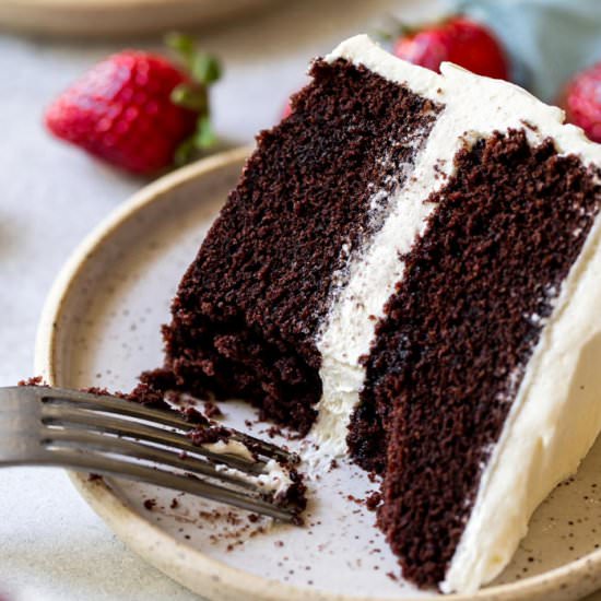 Devil's Food Cake - Recipe photo by grandbabycakes
