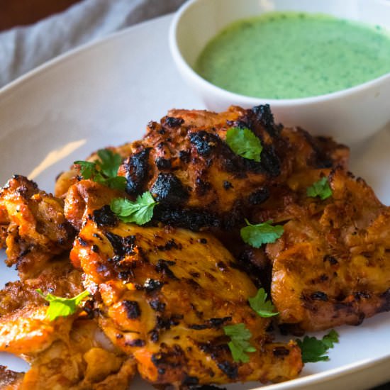 Grilled Harissa & Honey Chicken - Recipe photo by JawnsICooked