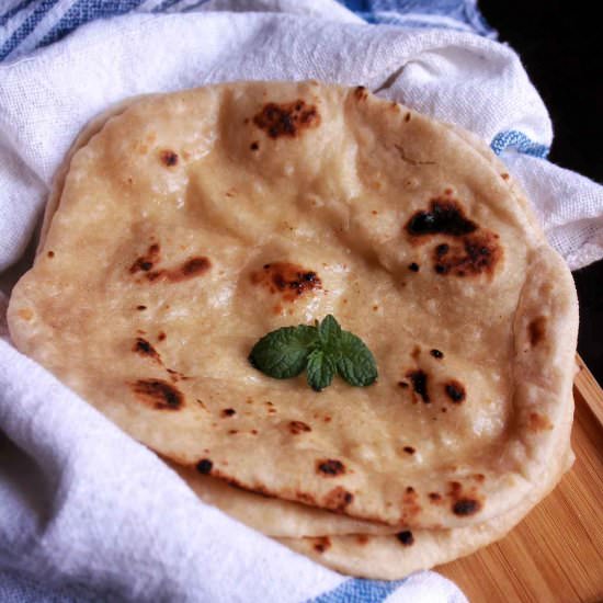Instant Naan Recipe - Recipe photo by speakingaloud