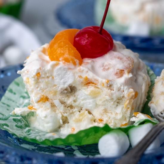 Frozen Fruit Salad - Recipe photo by MamaGourmand