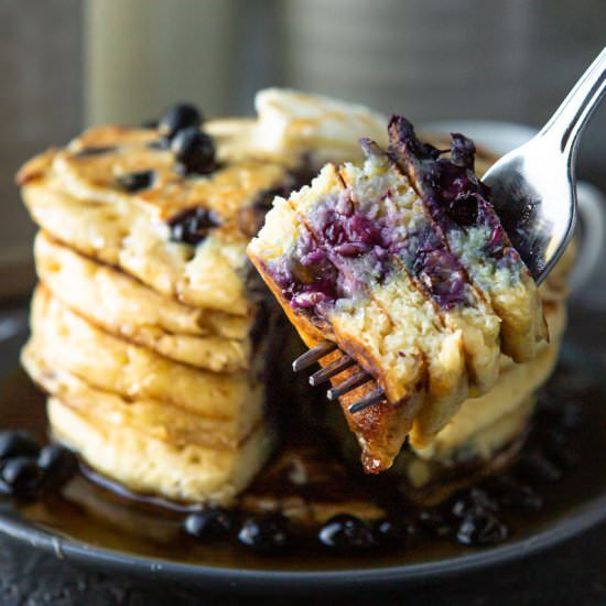 Blueberry Pancakes - Recipe photo by cookedbyjulie