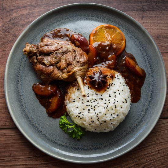 Slow-Cooked Asian Duck & Orange - Recipe photo by cheflukaszbabral