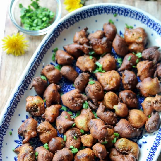 Dandelion Fritters - Recipe photo by LifesLittleSweets