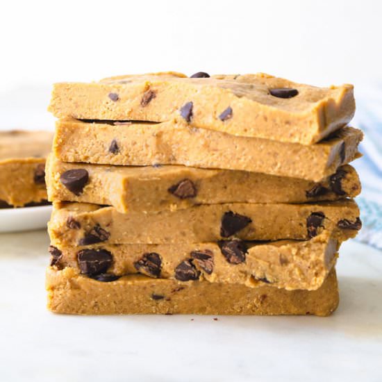 No Bake Cookie Dough Bars - Recipe photo by Mealswithmaggie