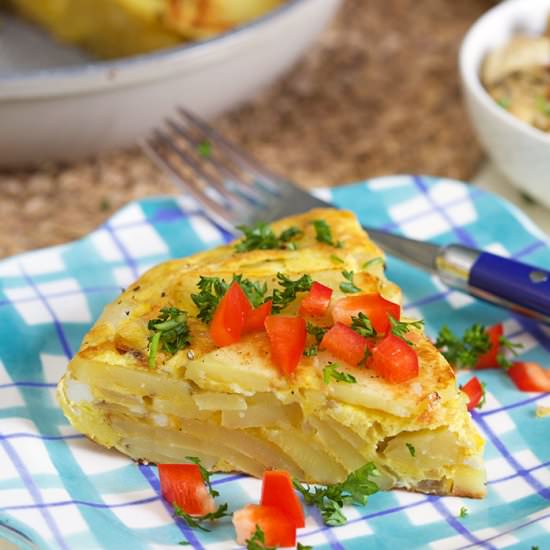 Spanish Omelette Recipe - Recipe photo by TheSuburbanSoapbox