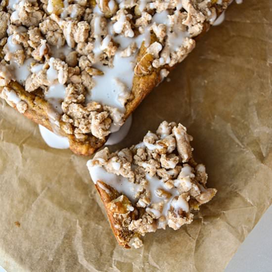 Banana Crumb Coffee Cake - Recipe photo by servingupsimplicity