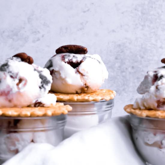 Spicy Blackberry and Whisky Gelato - Recipe photo by josieandnina