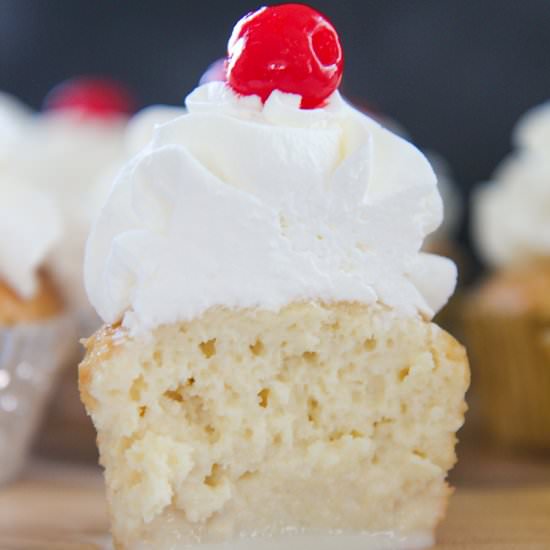 Tres Leches Cupcakes - Recipe photo by cookedbyjulie