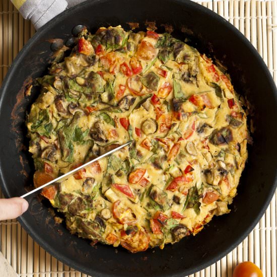 Vegan Frittata - Recipe photo by MyPurePlants