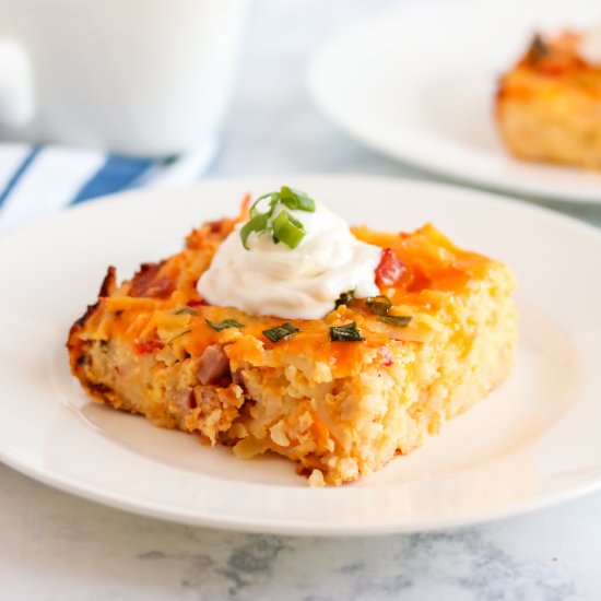 Pimento Cheese Breakfast Casserole - Recipe photo by familyfreshmeals