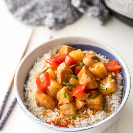 Instant Pot Sweet and Sour Chicken - Recipe photo by InquiringChef